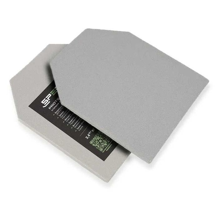 Комплект (2шт.) бронеплит сталевих Armox 4 класу ДСТУ 25х30см М 3,4кг