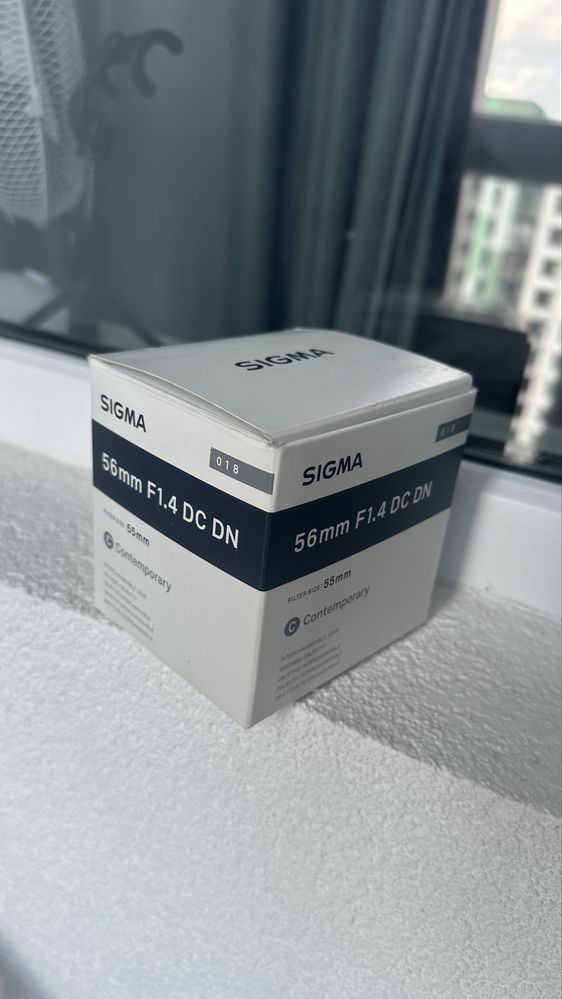 Sigma 56mm f1.4 для Sony