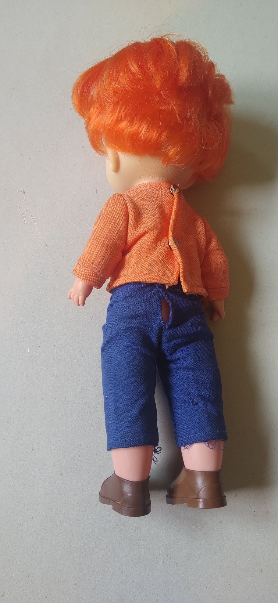 Boneco antigo Pedro da coleção Heidi
