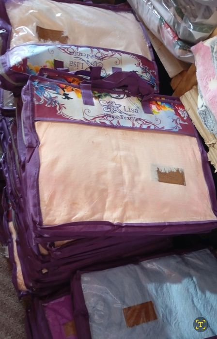 Покривало плед травка