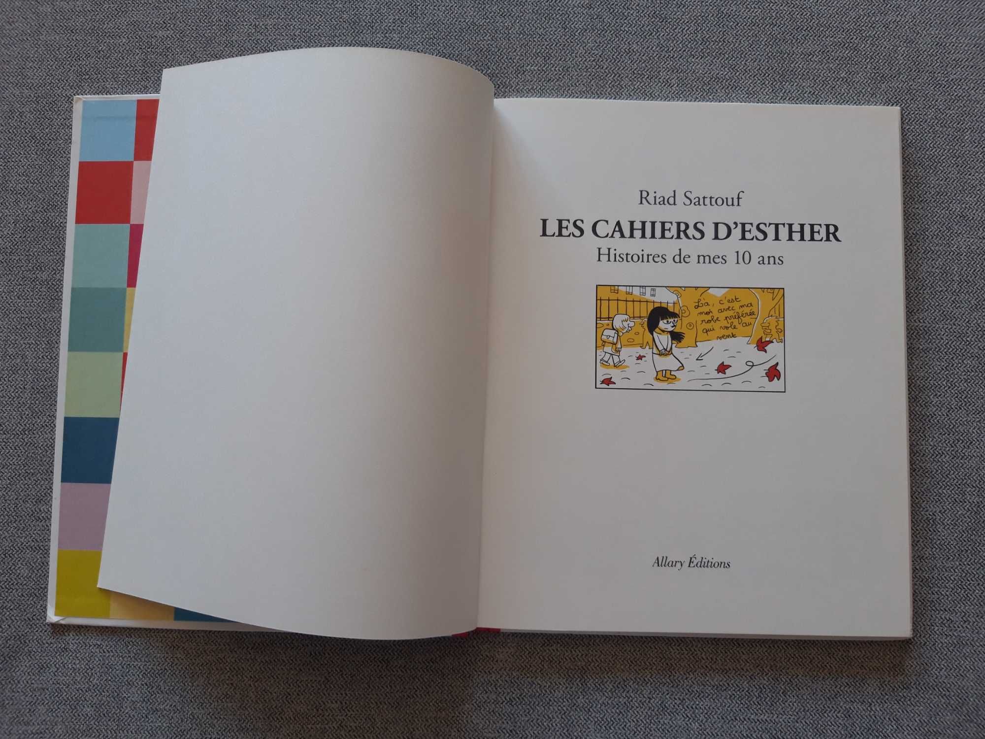 BD "Les cahiers d'Esther" de Riad Sattouf