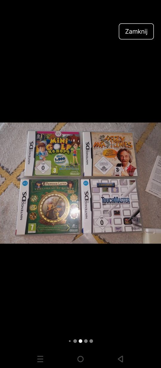 Konsola Nintendo ds lite plus gry