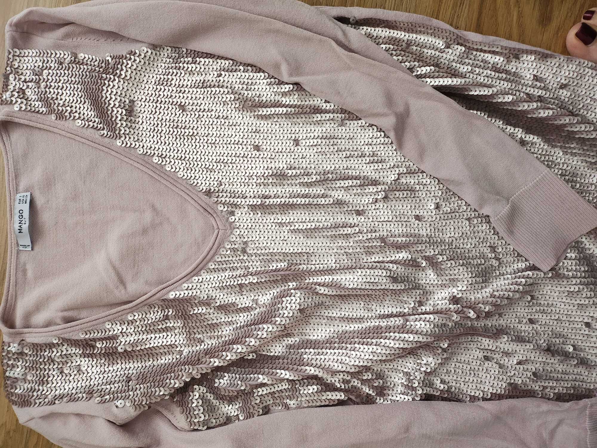 Mango sequin sweater