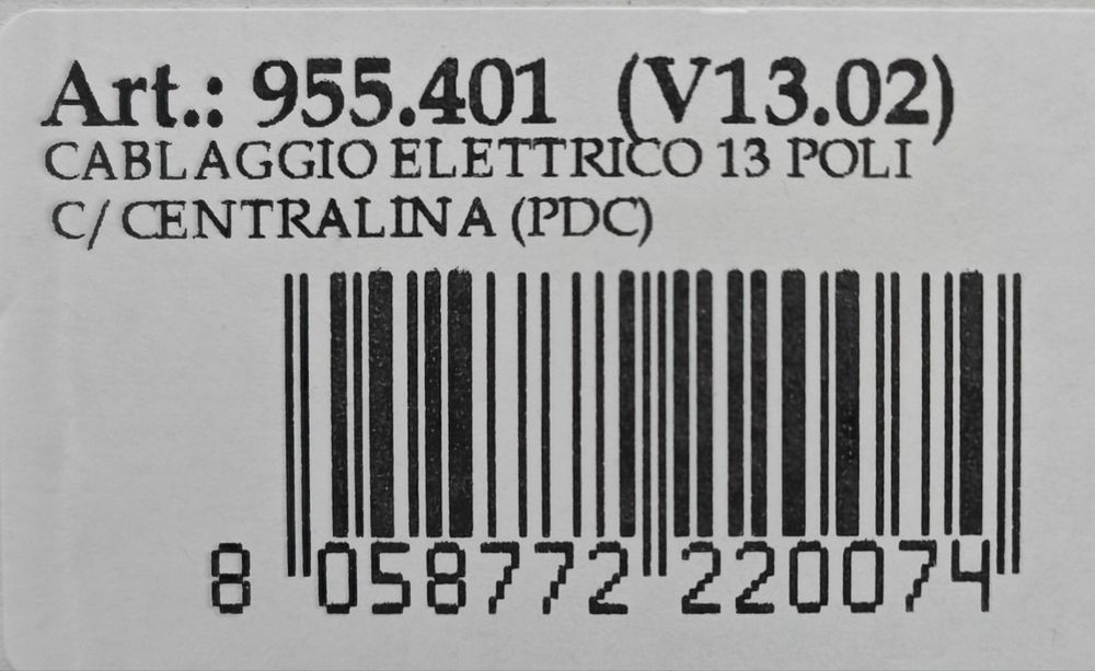 Ficha de reboque 13 pinos