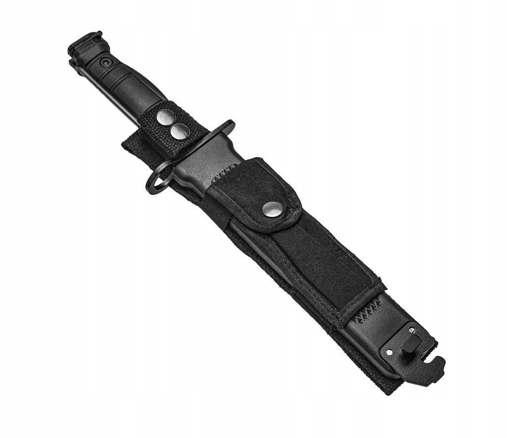 Nóż Taktyczny Wojskowy Ostry Kabura Bagnet K25 Solidny Survival Osełka