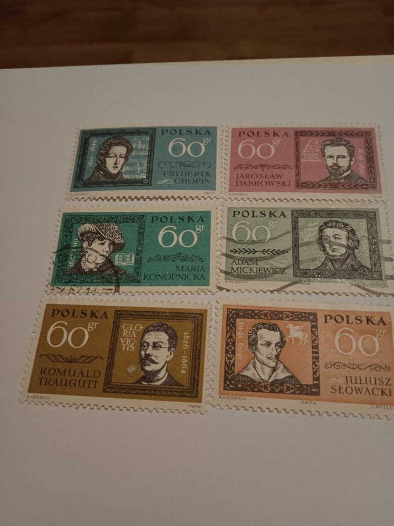 Znaczki pocztowe polskich twórców
