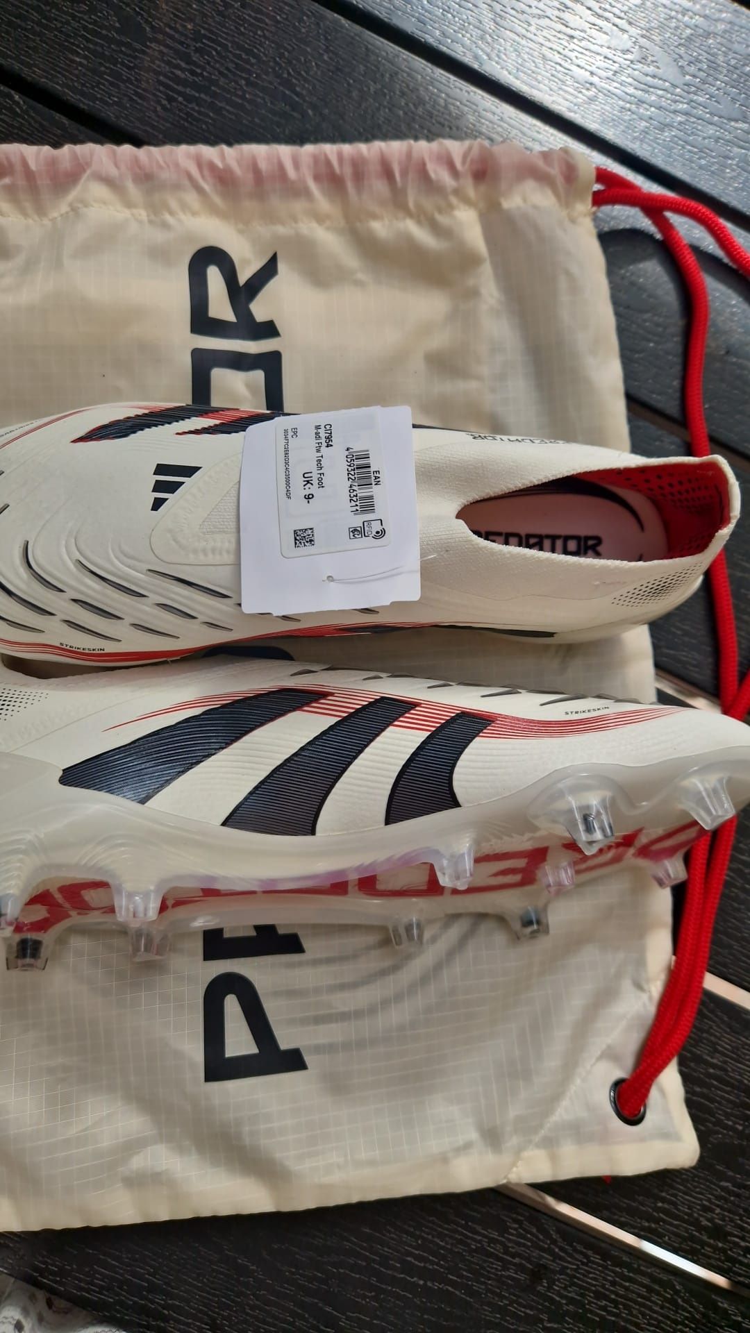 Korki adidas Predator Elite LL AG - Białe 44