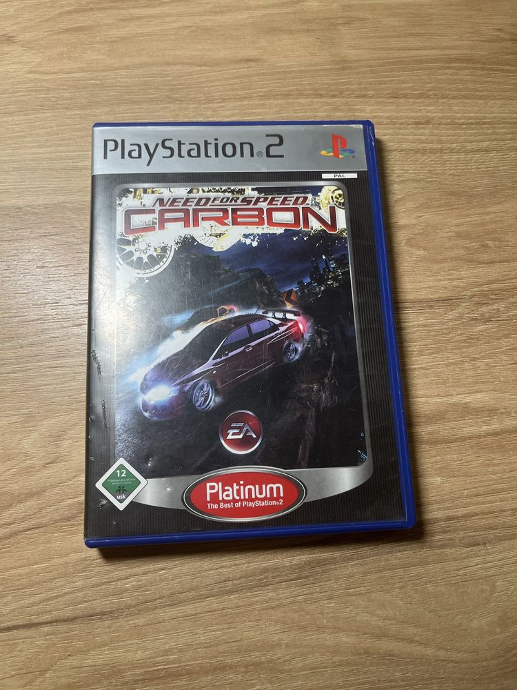 Диск Ps2»Need for speed carbon» ЛИЦЕНЗИЯ в издании PLATINUM