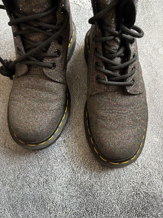 Черевики Dr. Martens 1460 Pascal з блискітками
