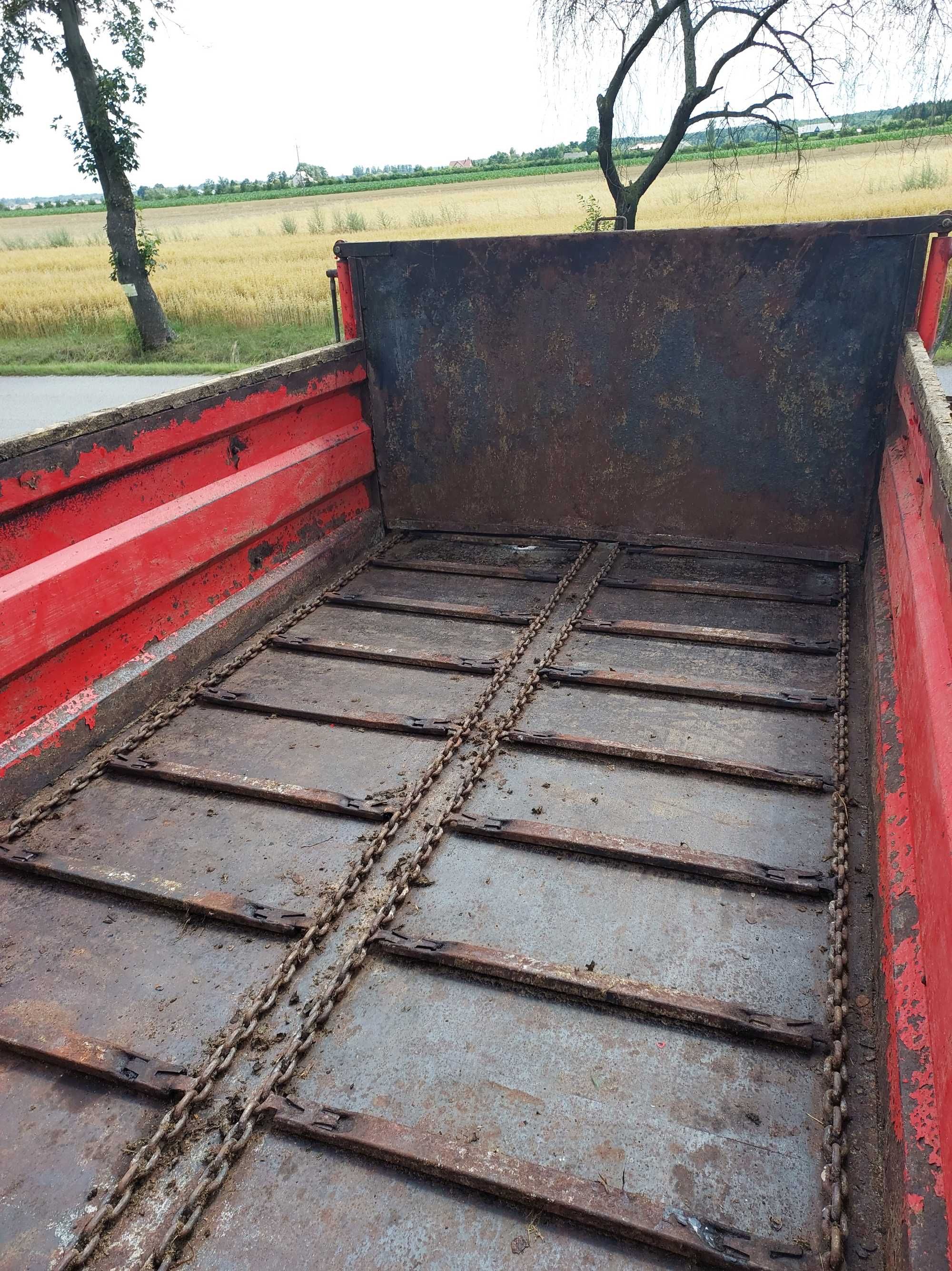 Sprzedam rozrzutnik obornika 6t