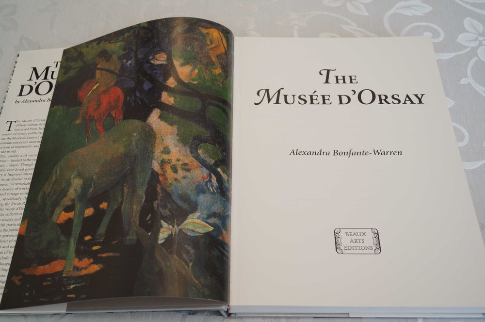 Dwu tomowy album prezentujący zbiory Muzeum d'Orsay oraz Luwru