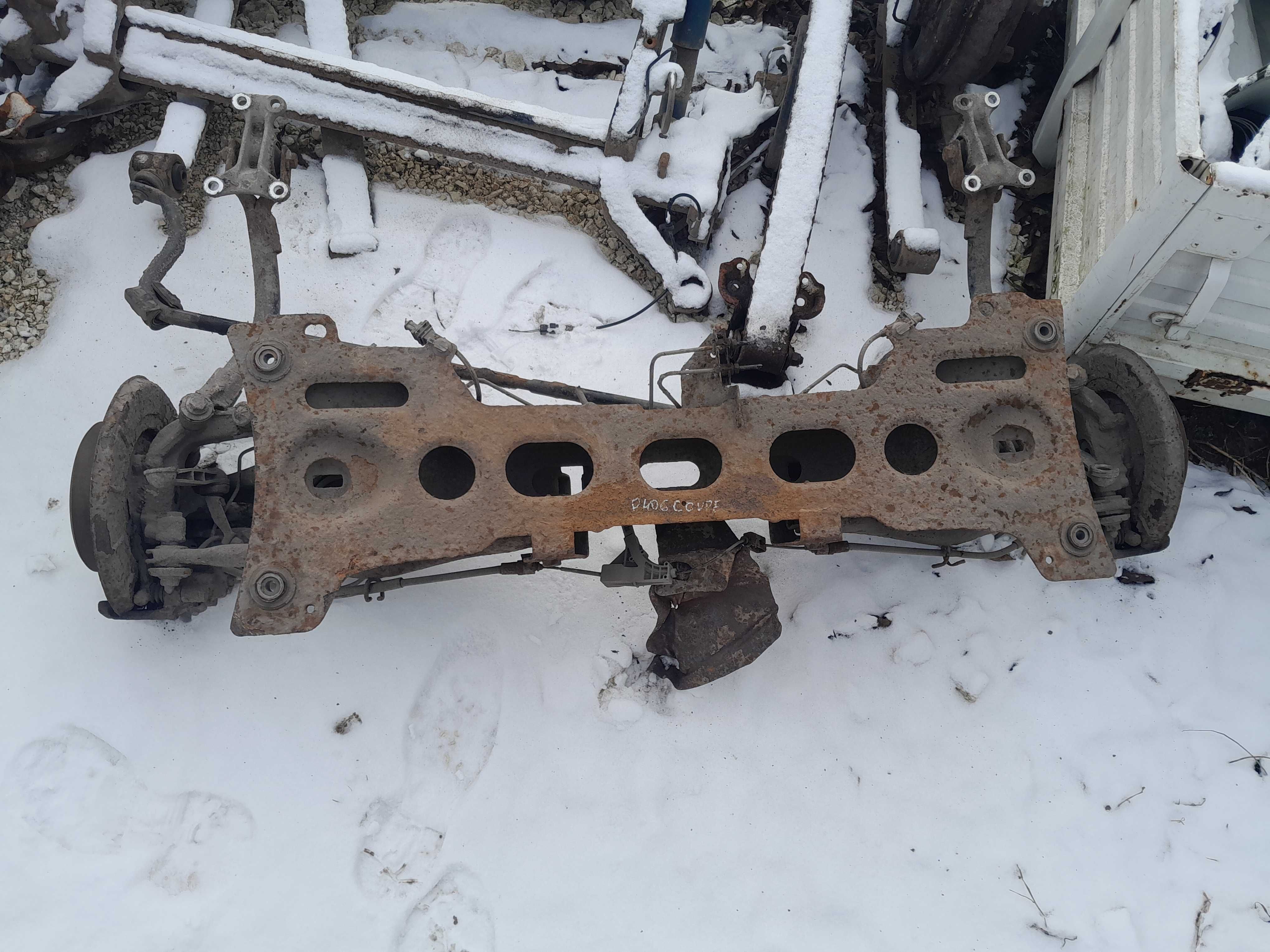 Peugeot 406 Coupe Belka Sanki Oś Zawieszenie Tył Tylne