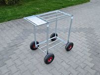 Wózek transportowy OCYNK tunel wózeczki do zbioru truskawki malin owoc