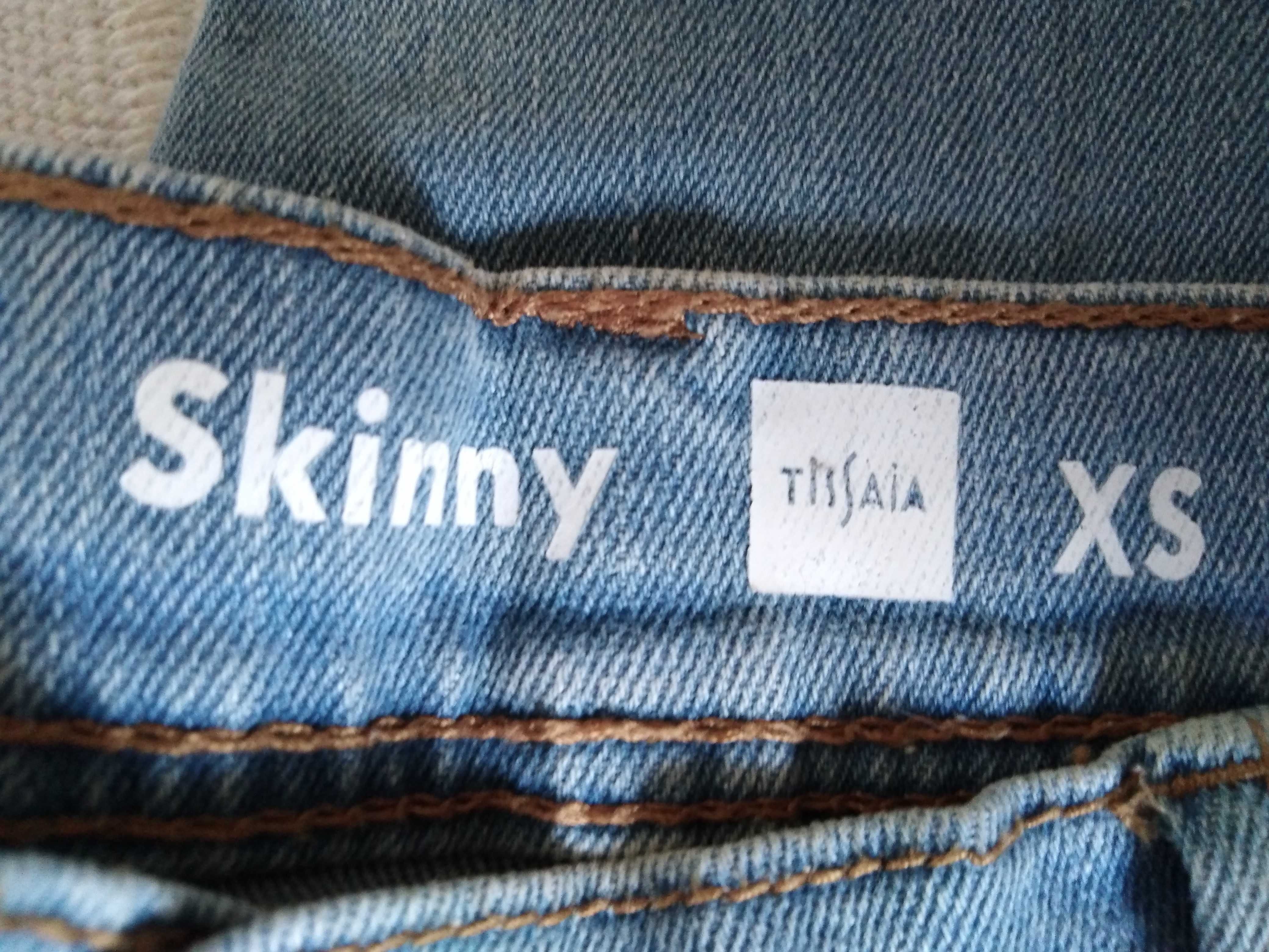 Calças Ganga Azuis TisSaia Skinny XS