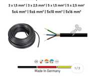Kabel NYM / NYY 5x6