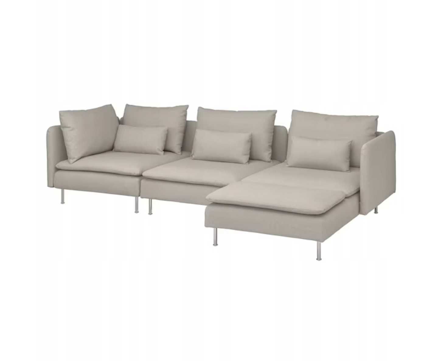 Sofa SODERHAMN 4-osobowa Tallmyra jasnozielony Ikea transport GRATIS