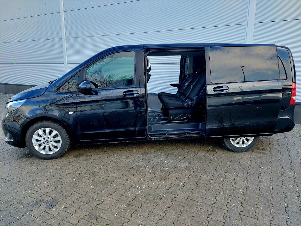 Wynajem busa 7 8 9 osobowego Mercedes Vito Viano hak Renault Trafic