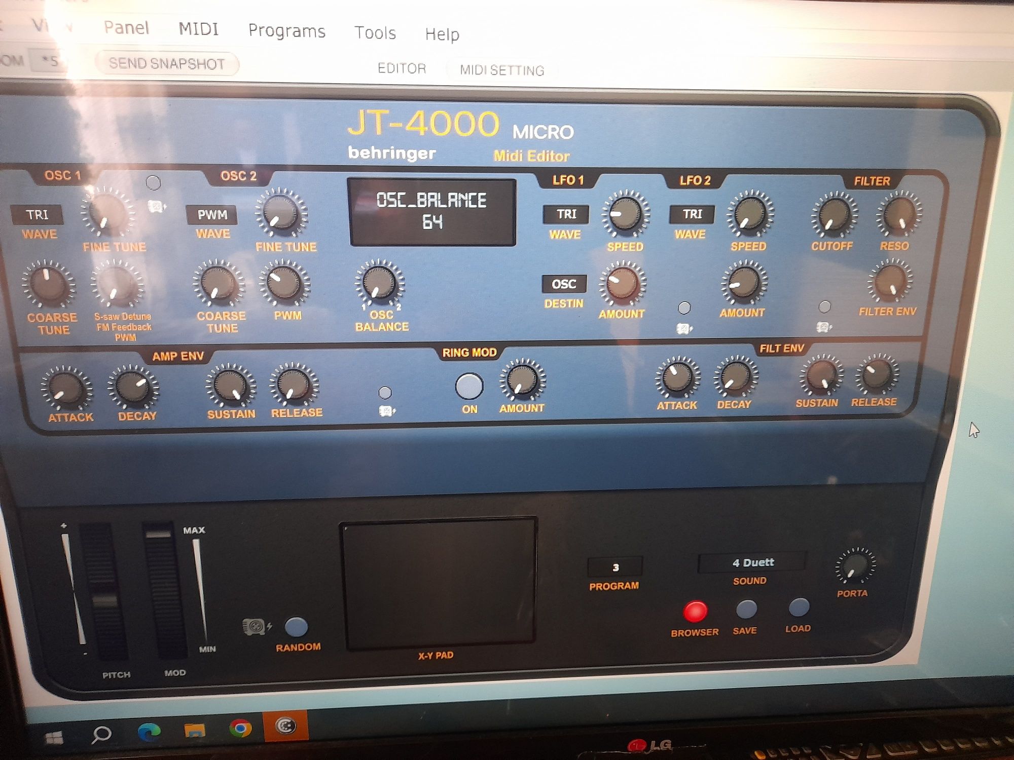 Behringer JT 4000 Midi