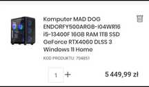 Komputer i5 13400 RTX 4060