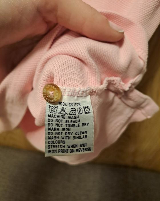 Damska koszulka sportowa polo polówka Peak performance r.S bawełna