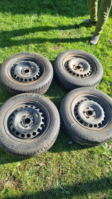 Зимові колеса Диски Резина на т4. 5х112 195.65.15