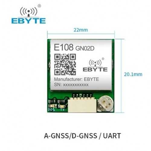 Модуль GPS EBYTE E108-GN02D 10Hz