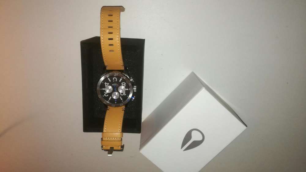 Relógio Nixon 48-20 Chrono leather