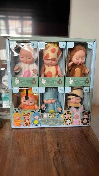 Милі міні-ляльки для вашої принцеси (набір 6 шт)