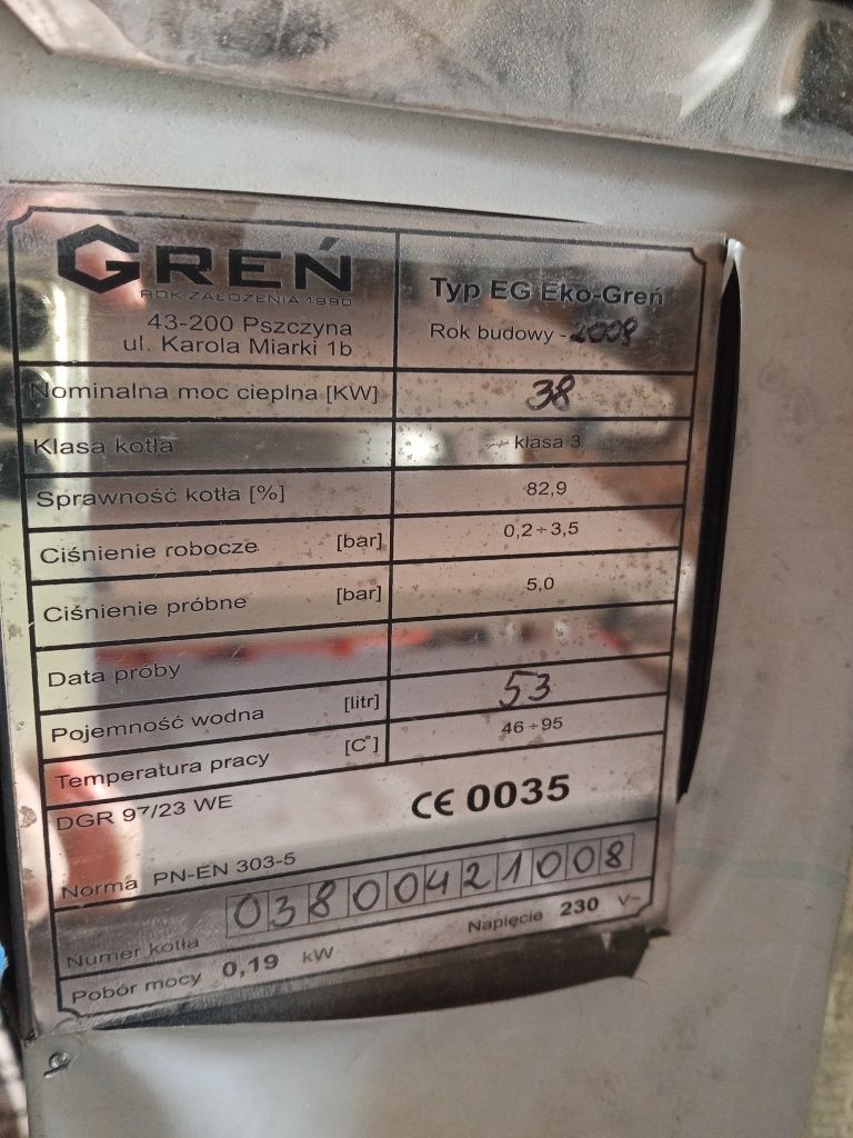 Piec EG Eko Greń