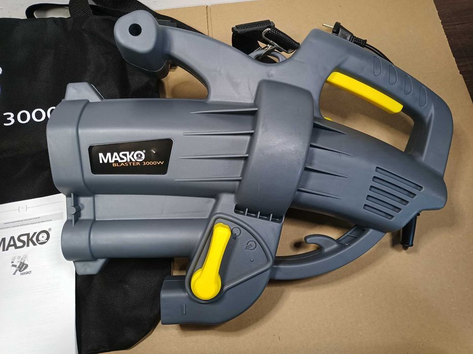 MASKO Elektryczny odkurzacz dmuchawa do liści 3w1