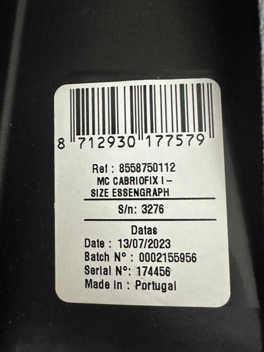 Fotelik Maxi-Cosi CabrioFix i-Size + baza isofix