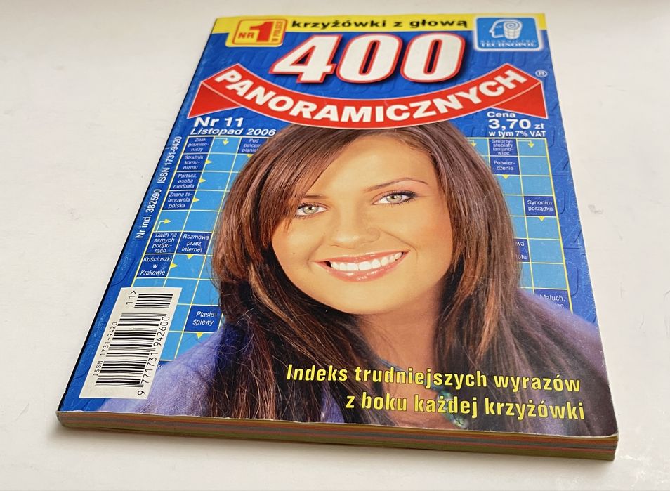 400 krzyżówek panoramicznych Technopol 11/2006 rok
