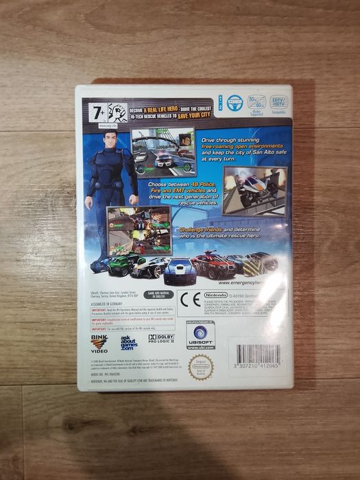 Диск Emergency Heroes для Nintendo Wii