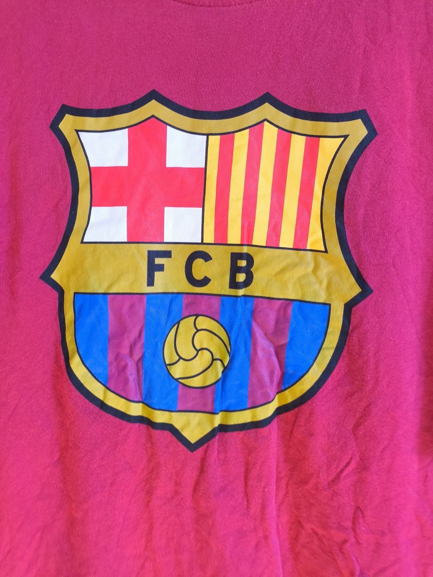 Nike FC Barcelona Crest T-Shirt Size XL