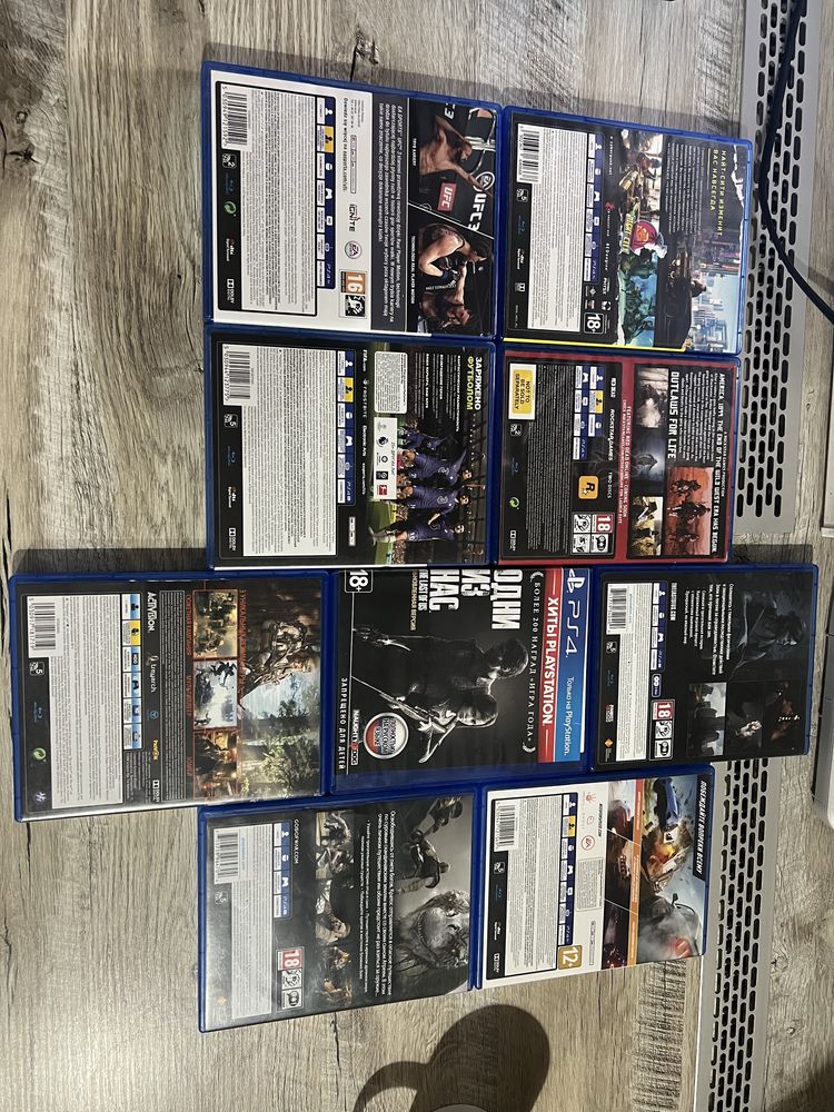 Диски Пс4/Ps4 НОВІ/Ігри для Пс4