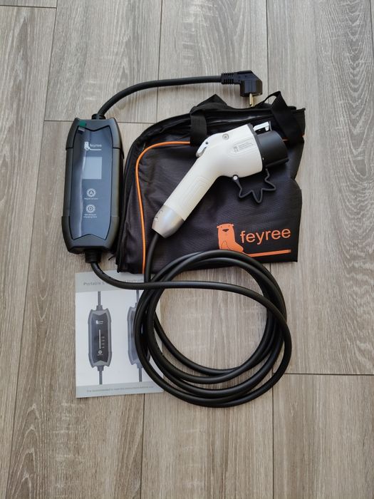 Зарядка type 1/tesla type 2 gbt feyree 3.5Квт 16А Tesla для електроавт