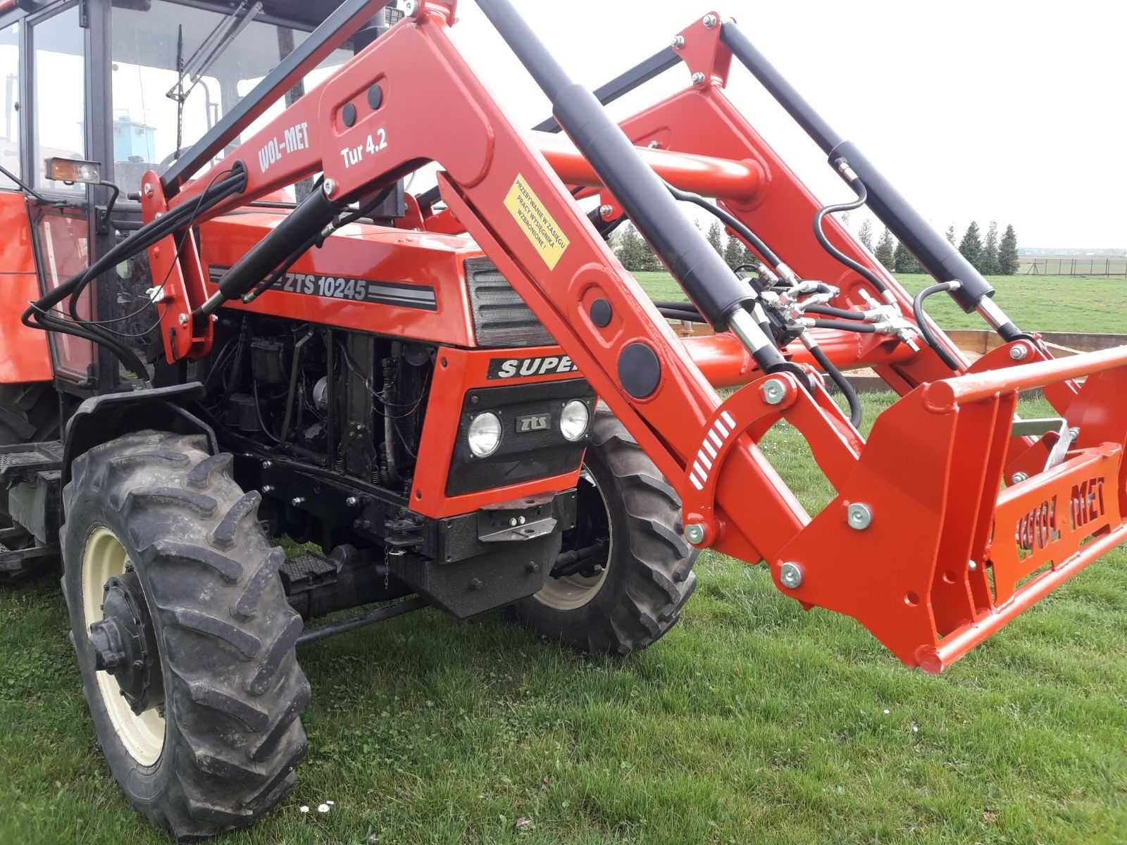 Ładowacz czołowy TUR 4 Wol-Met transport montaż Ursus Zetor PRONAR MTZ