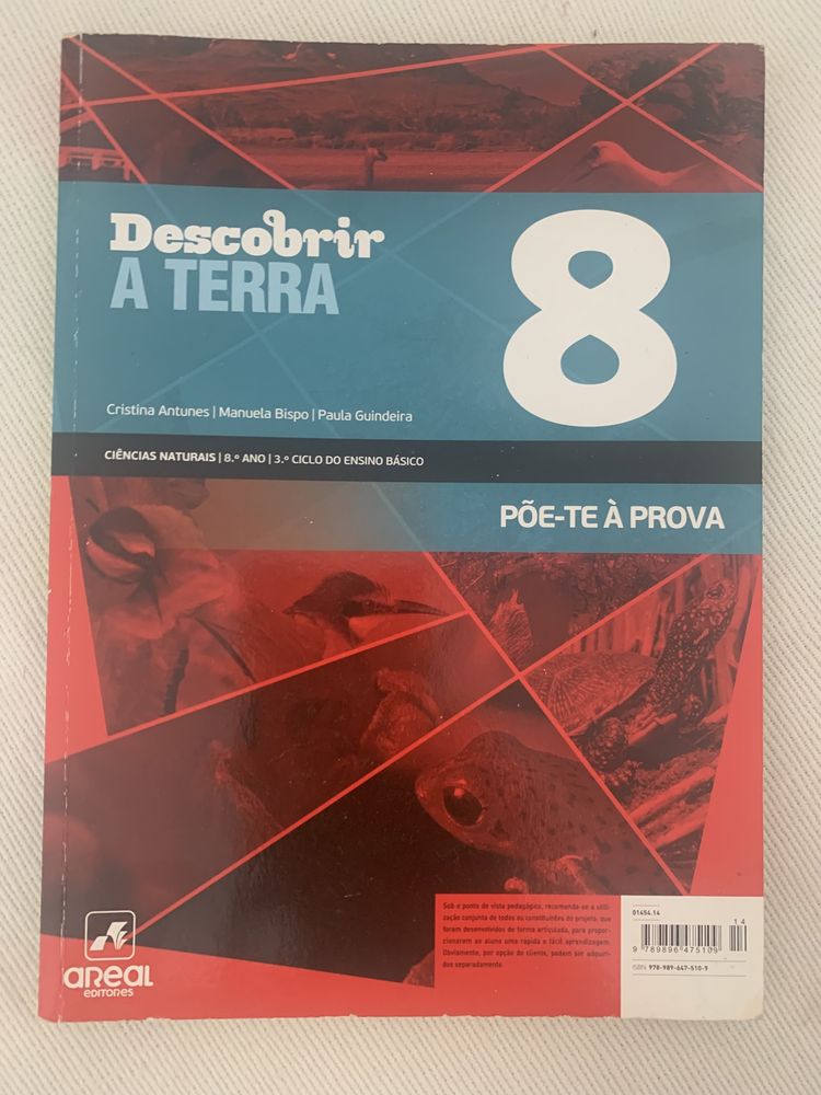 Caderno Atividades Ciências Naturais 8 ano