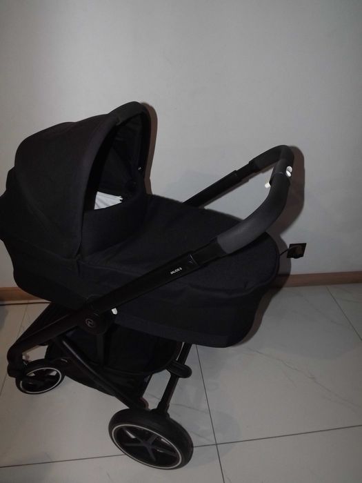 Cybex balios s lux deep black Fotelik cybex z Baza obrotowa cybex z