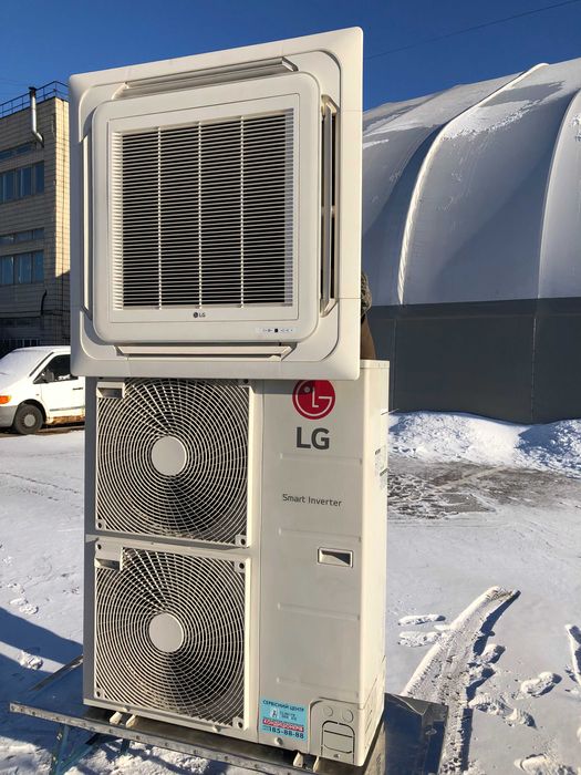 LG  Інверторний промисловий кондиціонер на 110 м² ‼️Касетний / Монтаж