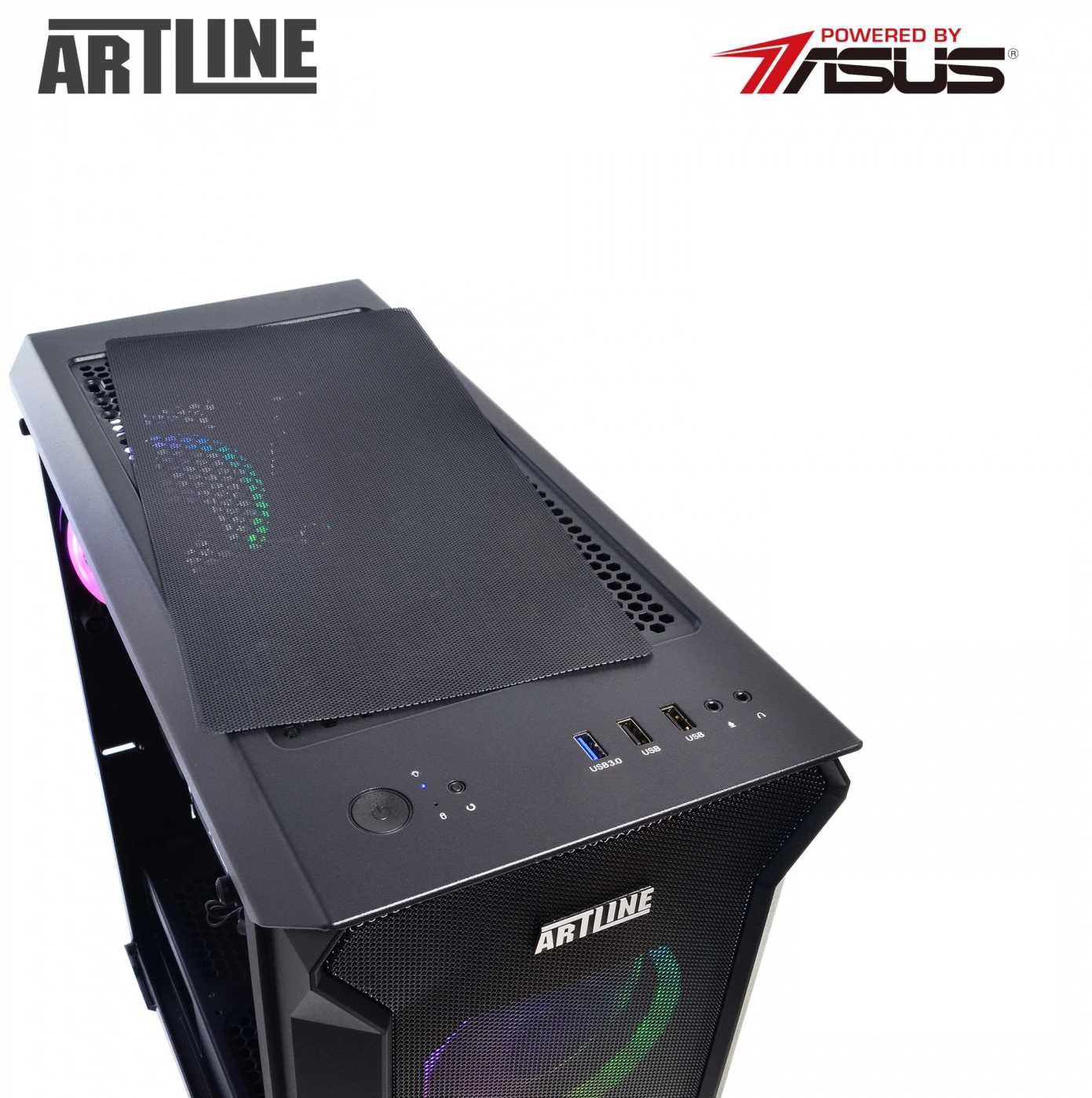 Ігровий комп'ютер Artline x66 v16,RX 5500 XT, Ryzen 5 3600, 240 GB SSD