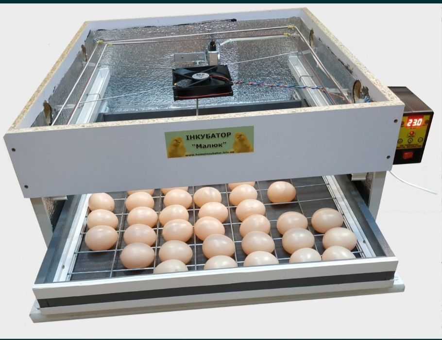 Инкубатор Малюк 70яиц куриных