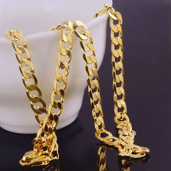 Colar 6MM banho de ouro 18K