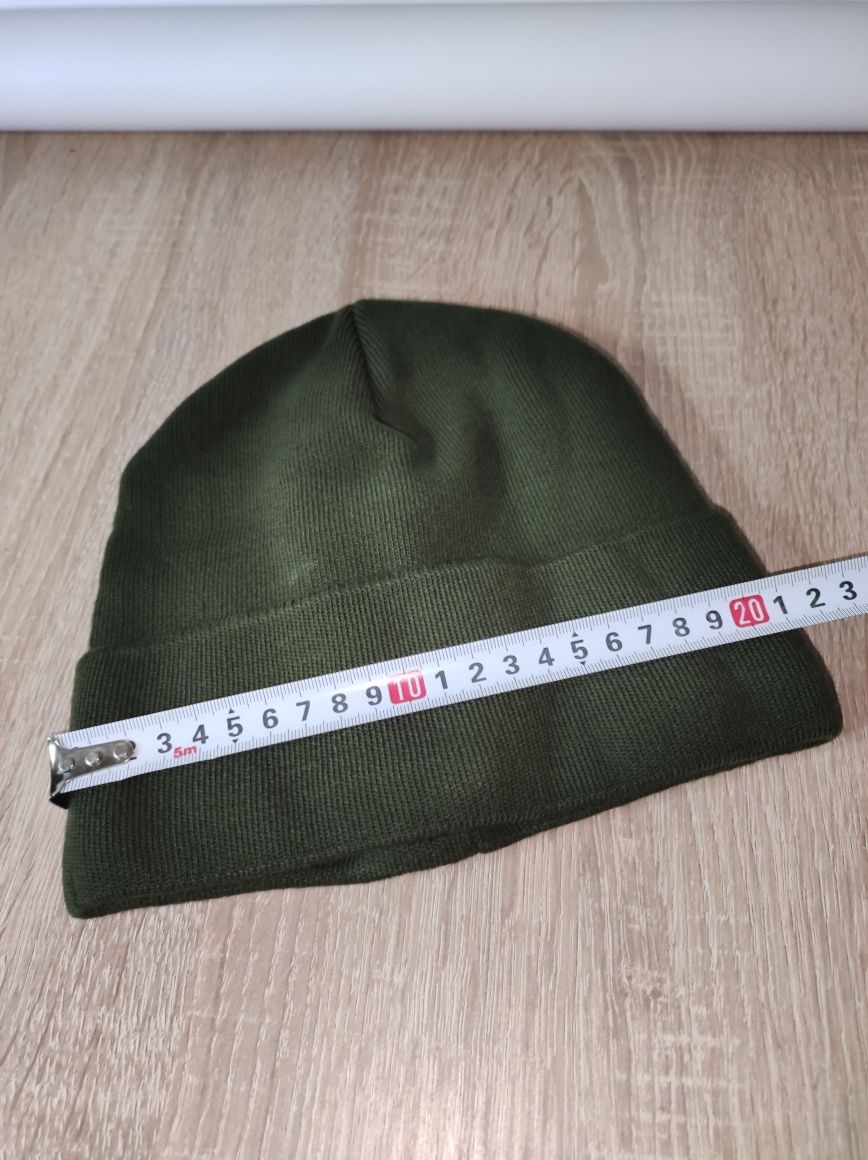 Хаки Теплая Шапка One Size
