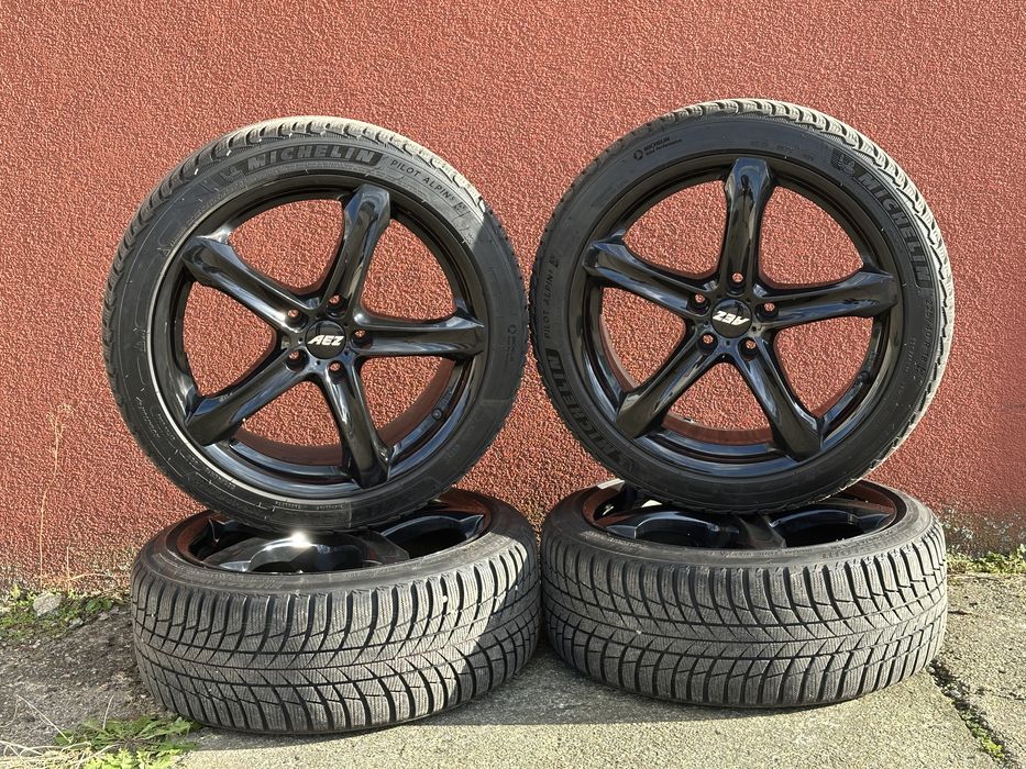 Koła zimowe AEZ 5x112 225/40/18 Michelin Pilot Alpin 5 GOLF LEON