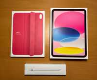 iPad 10 Rosa (Wi-Fi) - 64GB + Apple Pencil (1st Gen) + Smart Folio