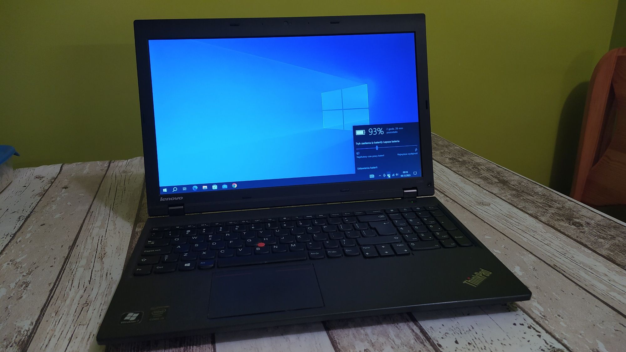 Lenovo ThinkPad L540 i5. Laptop. 15,6". Windows 10. Bardzo dobry stan.