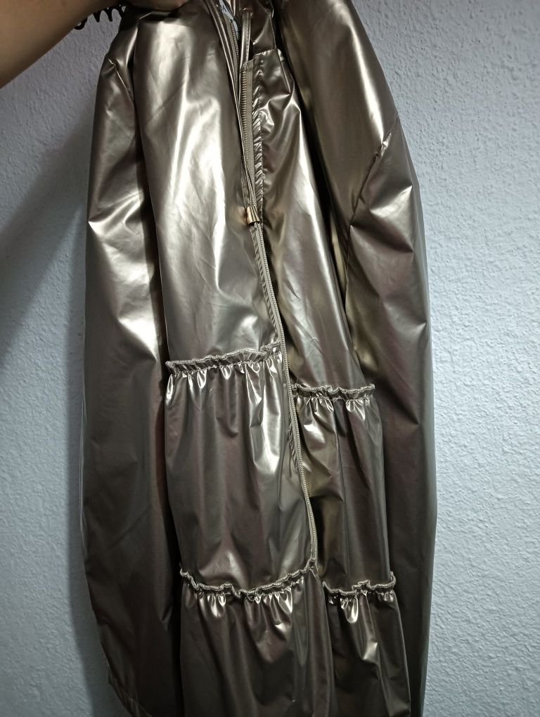 Parka Dourada Moda Ana