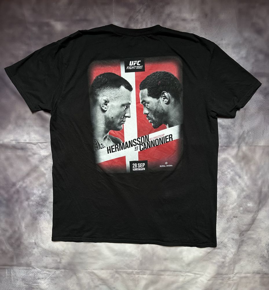 Koszulka sportowa t-shirt z nadrukiem UFC Fight 2019 unisex