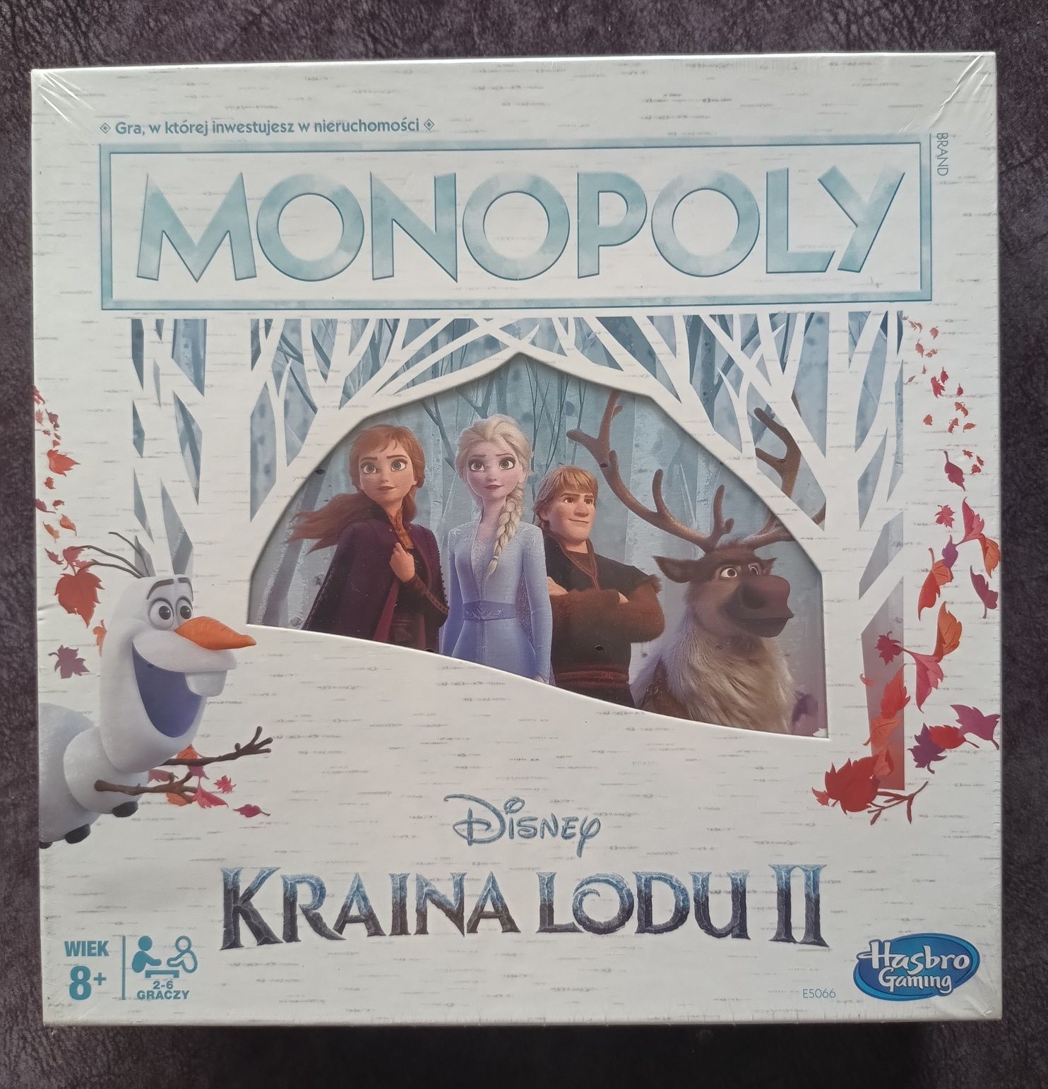 Gra typu Monopoly Kraina Lodu Frozen II nowa w folii